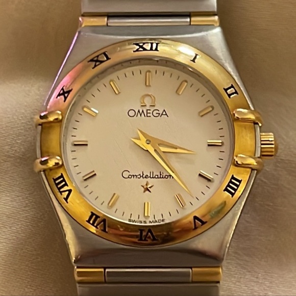 Omega Accessories - Omega Constellation gold and silver